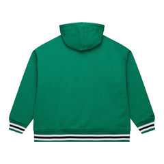 Boston Celtics Throw It Back Quilted Fleece Quarter-Zip Hoodie Outlet