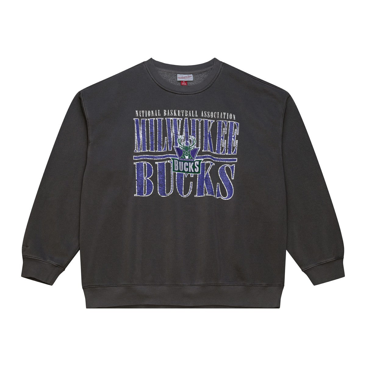 Milwaukee Bucks NBA Downtown Collection Fleece Sweatshirt New