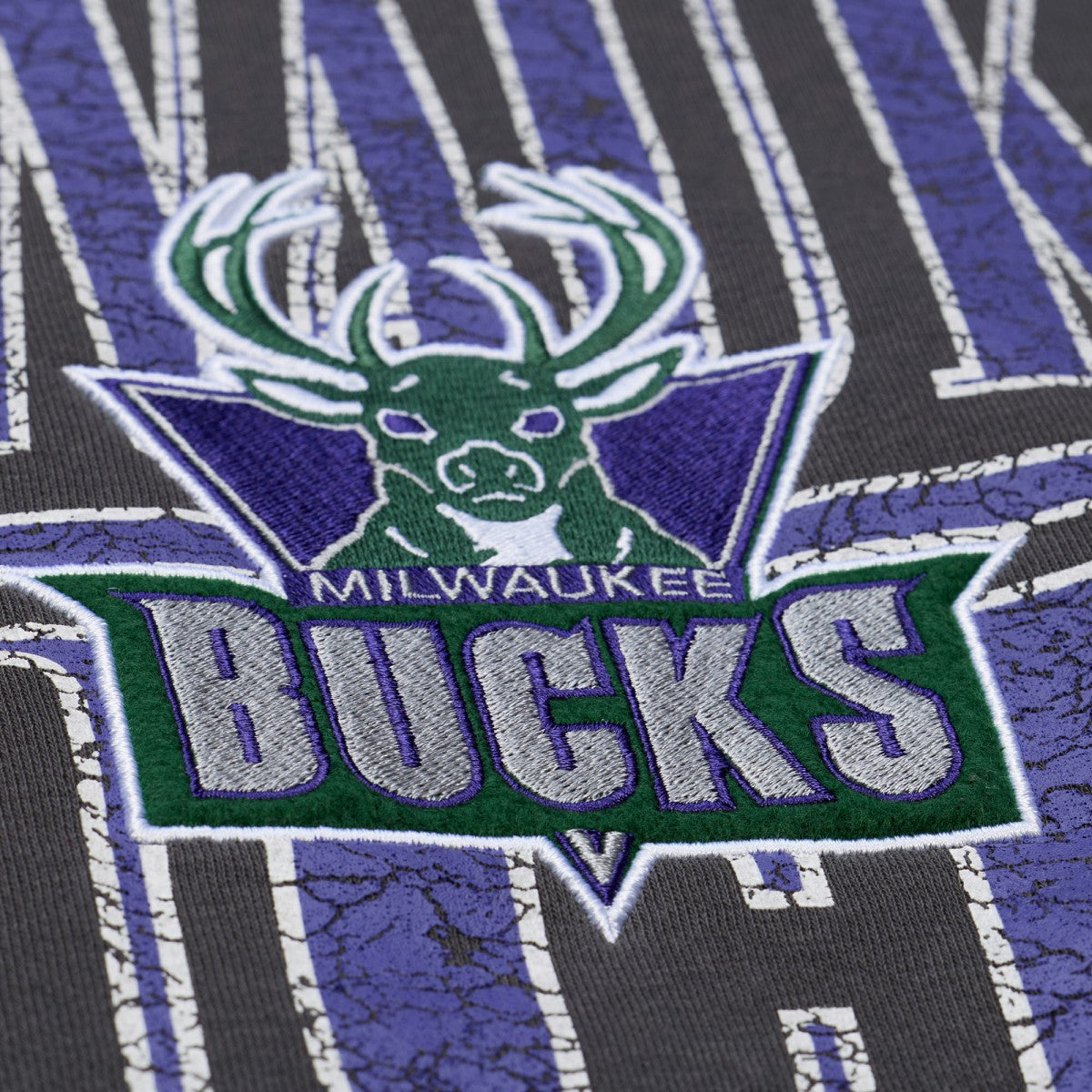 Milwaukee Bucks NBA Downtown Collection Fleece Sweatshirt New