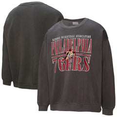 Philadelphia 76ers NBA Downtown Collection Fleece Sweatshirt On Sale