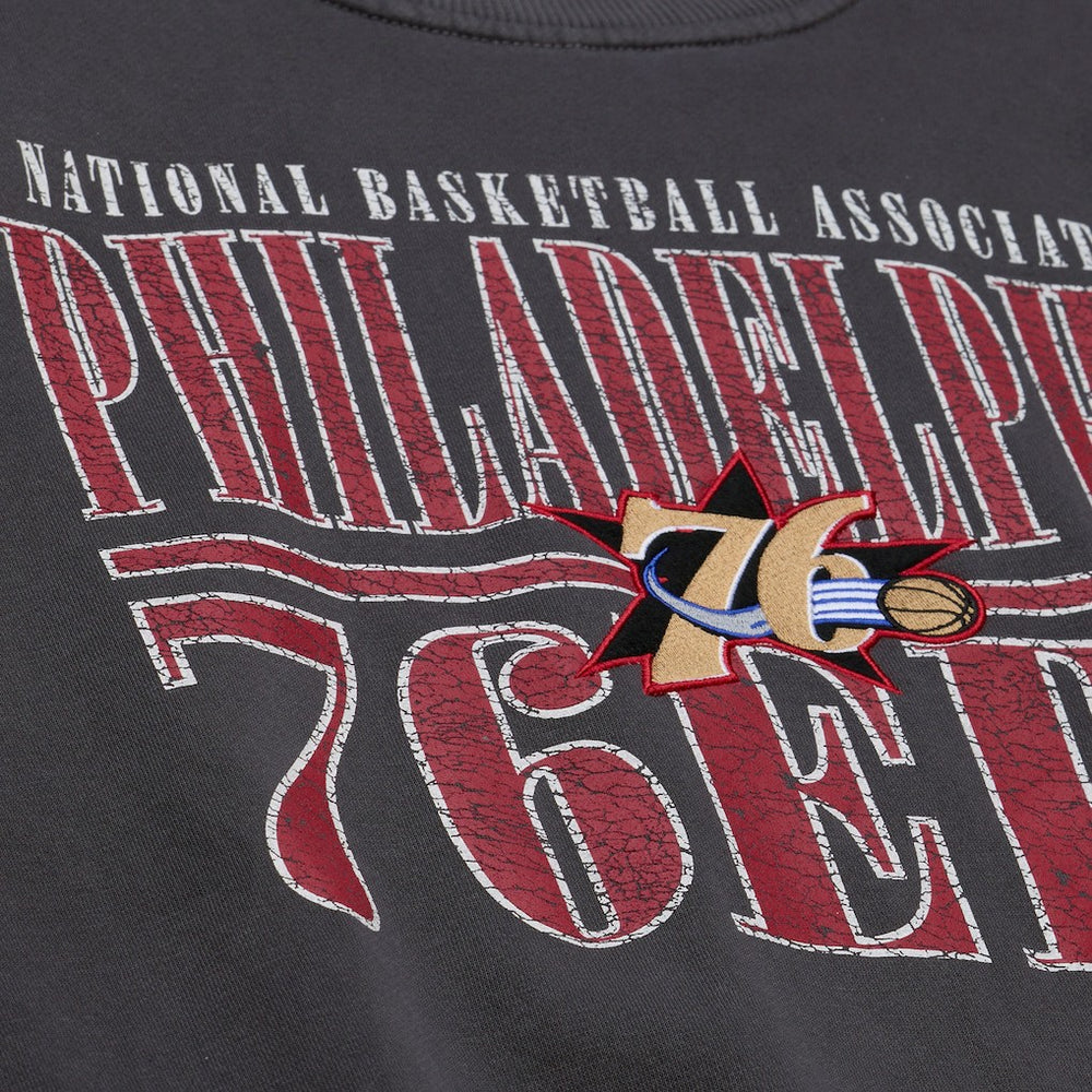 Philadelphia 76ers NBA Downtown Collection Fleece Sweatshirt On Sale