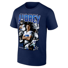 Dallas Cowboys Fanatics Brandon Aubrey  Collage T-Shirt