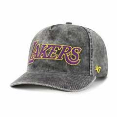 Los Angeles Lakers '47 Reclaim Snow Wash Corduroy Adjustable Hitch Hat Discount