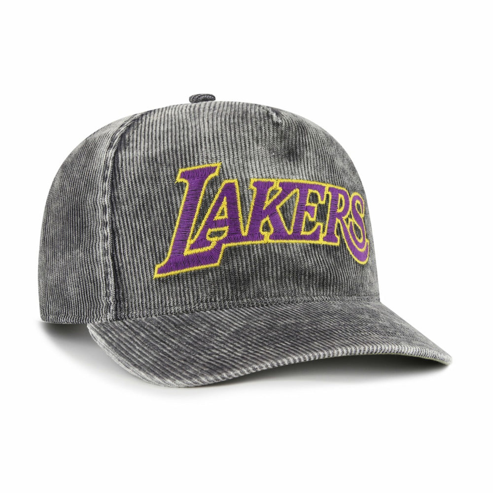 Los Angeles Lakers '47 Reclaim Snow Wash Corduroy Adjustable Hitch Hat Discount