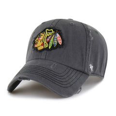 Chicago Blackhawks '47 Weathered Clean Up Adjustable Hat Online