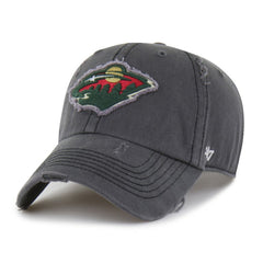 Minnesota Wild '47 Weathered Clean Up Adjustable Hat For Sale