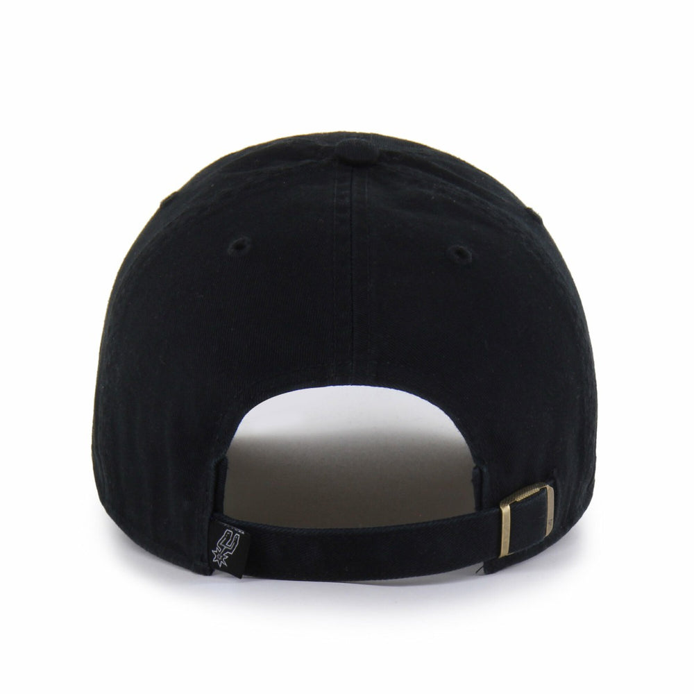 San Antonio Spurs '47 Black on Black Clean Up Adjustable Hat Discount