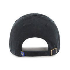 Golden State Warriors '47 Black on Black Clean Up Adjustable Hat For Sale