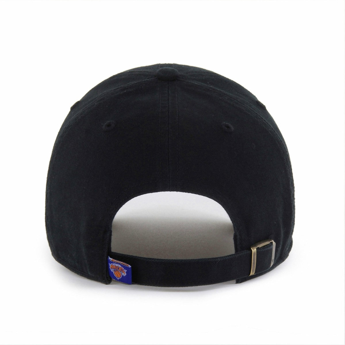 New York Knicks '47 Black on Black Clean Up Adjustable Hat For Sale
