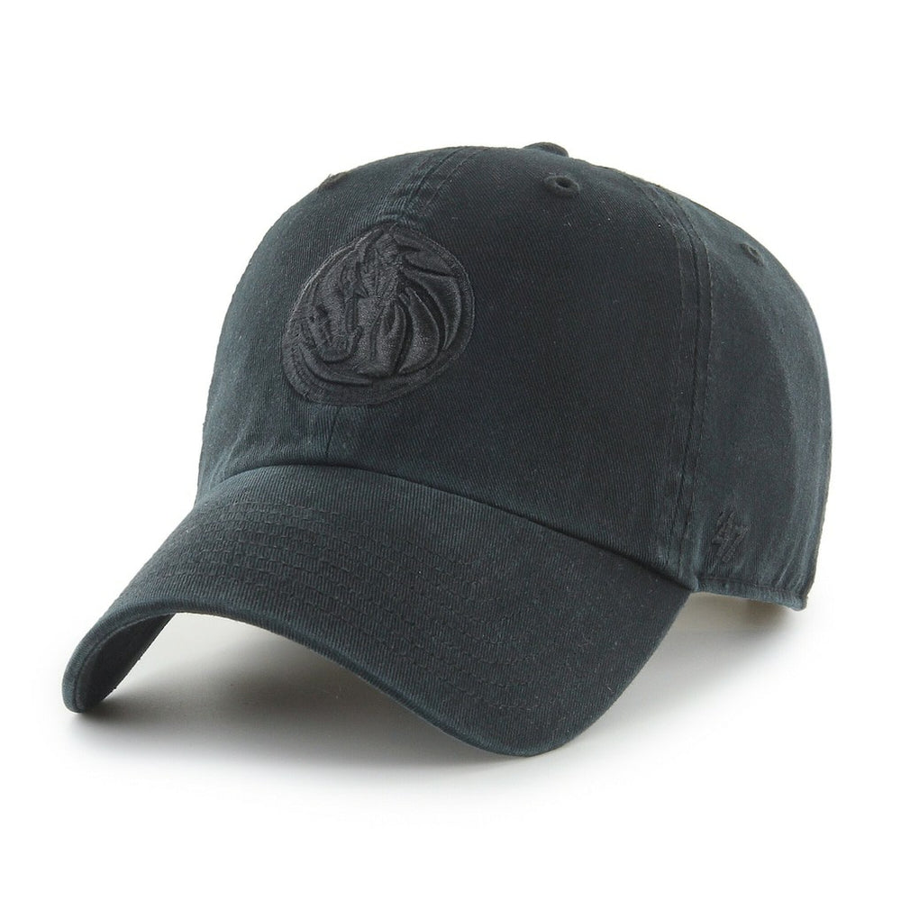 Dallas Mavericks '47 Black on Black Clean Up Adjustable Hat Online
