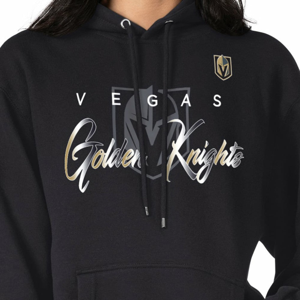 Vegas Golden Knights G-III 4Her by Carl Banks Shadow Logo Fleece Pullover Hoodie Discount