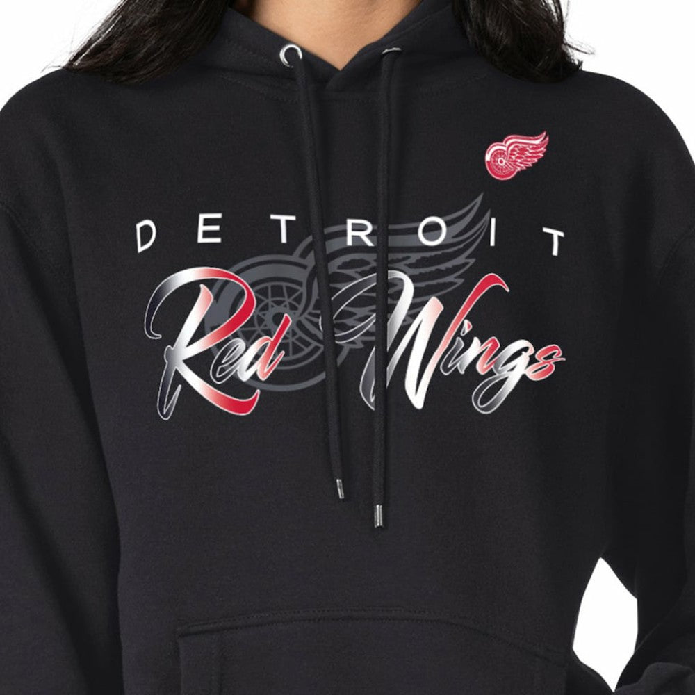 Detroit Red Wings G-III 4Her by Carl Banks Shadow Logo Fleece Pullover Hoodie Online