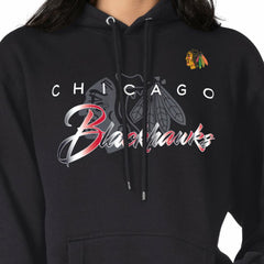 Chicago Blackhawks G-III 4Her by Carl Banks Shadow Logo Fleece Pullover Hoodie Discount
