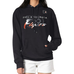 Philadelphia Flyers G-III 4Her by Carl Banks Shadow Logo Fleece Pullover Hoodie Sale