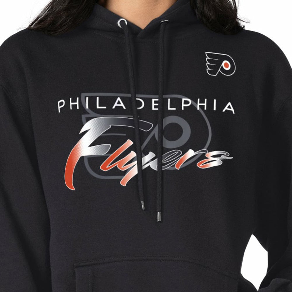 Philadelphia Flyers G-III 4Her by Carl Banks Shadow Logo Fleece Pullover Hoodie Sale