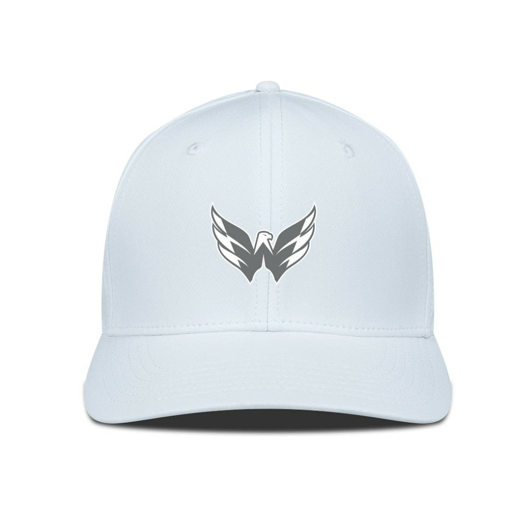 Washington Capitals Levelwear Rise Slate & Snow Structured Flex Hat Outlet