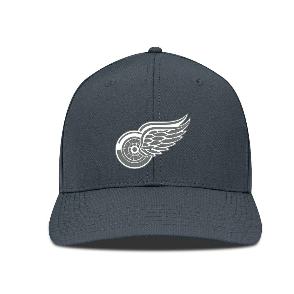Detroit Red Wings Levelwear Rise Slate & Snow Structured Flex Hat Discount