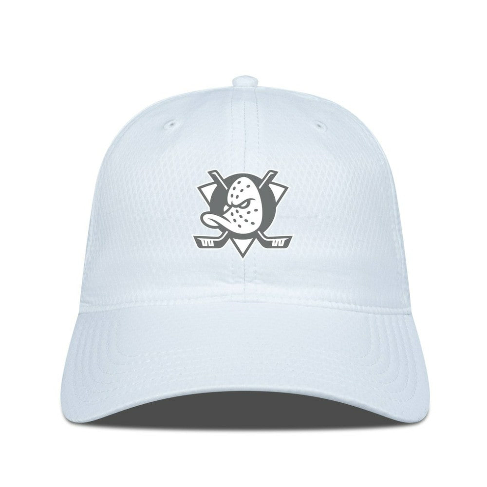 Anaheim Ducks Levelwear Matrix Slate & Snow Unstructured Adjustable Hat On Sale