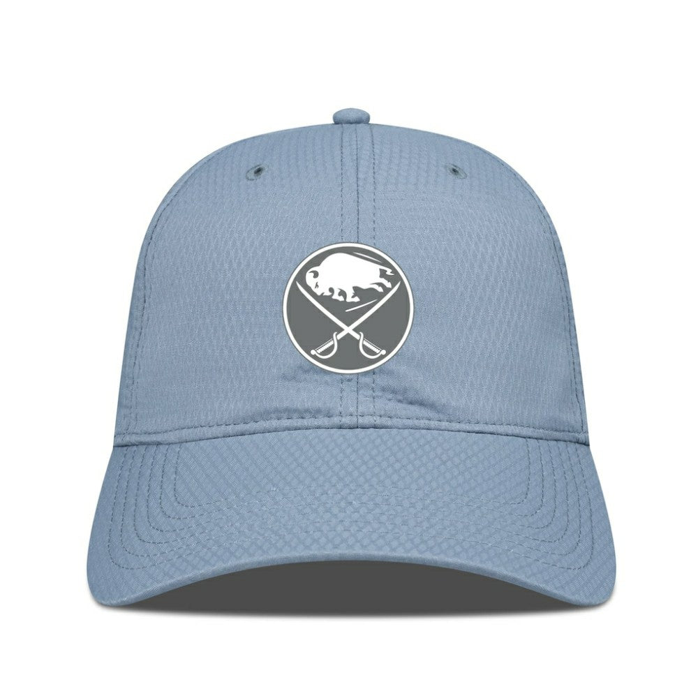 Buffalo Sabres Levelwear Matrix Slate & Snow Unstructured Adjustable Hat On Sale