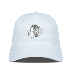 Chicago Blackhawks Levelwear Matrix Slate & Snow Unstructured Adjustable Hat Online