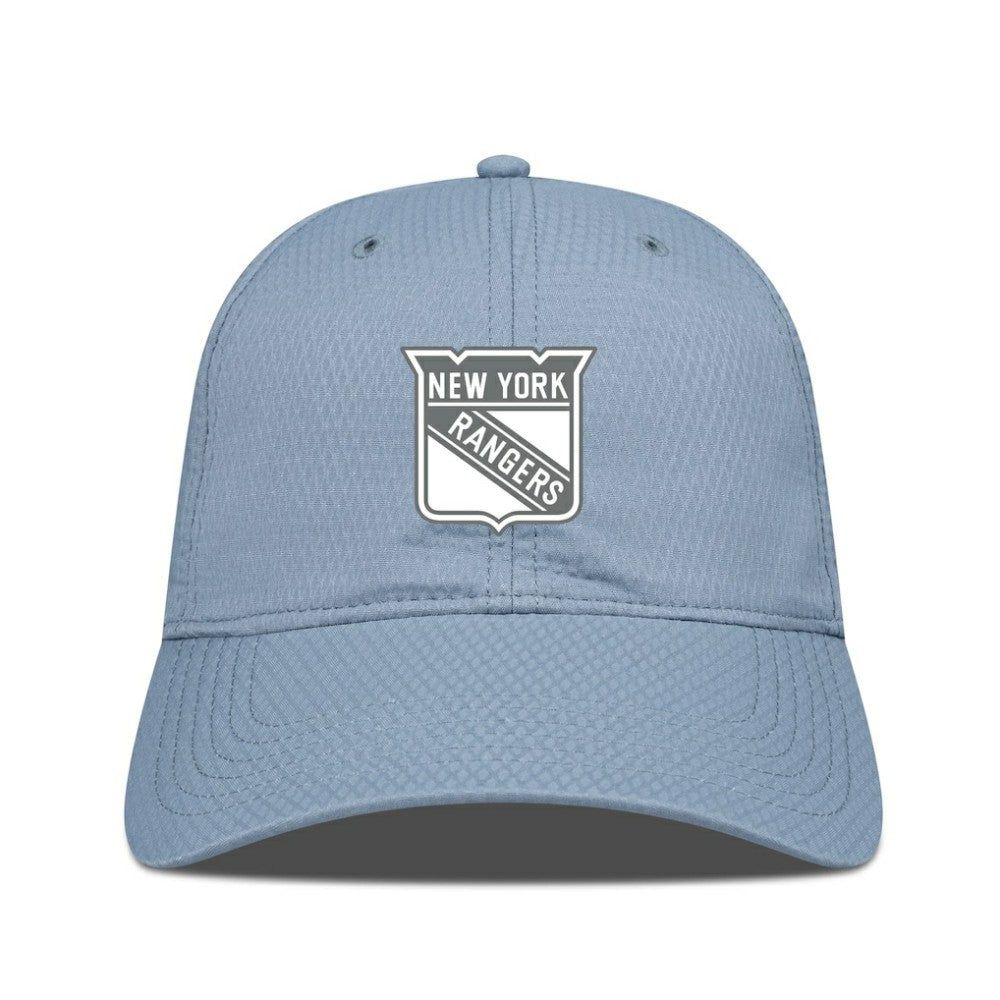New York Rangers Levelwear Matrix Slate & Snow Unstructured Adjustable Hat For Sale