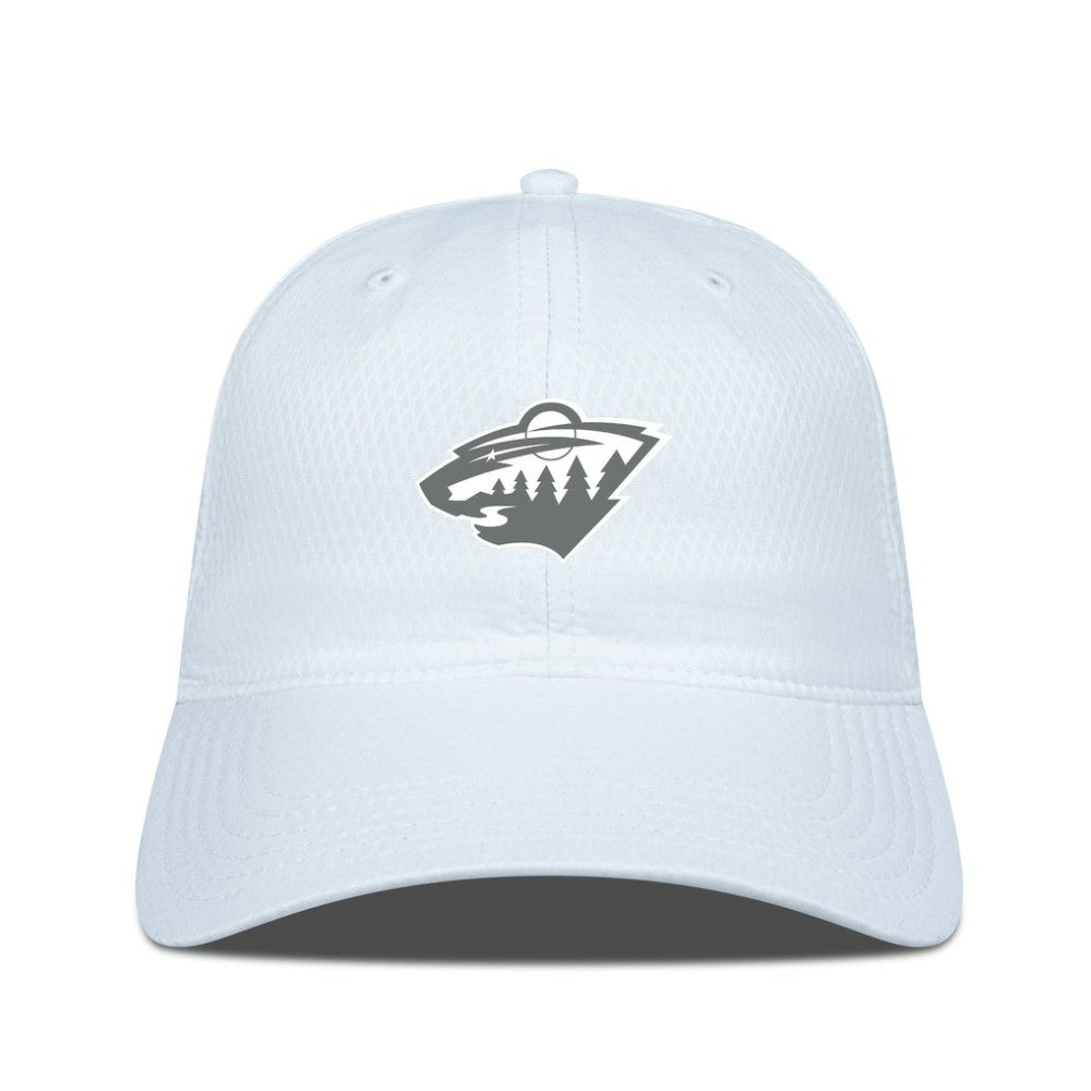 Minnesota Wild Levelwear Matrix Slate & Snow Unstructured Adjustable Hat For Sale