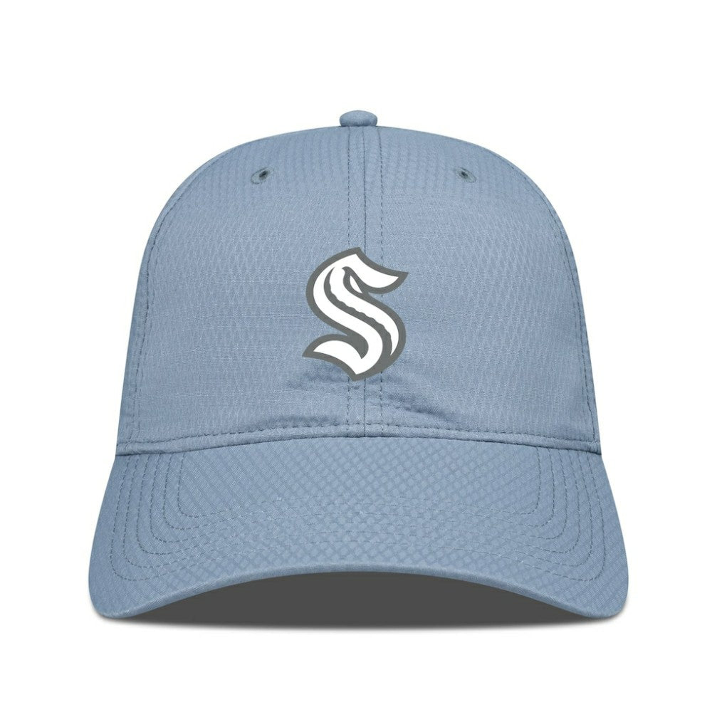 Seattle Kraken Levelwear Matrix Slate & Snow Unstructured Adjustable Hat Online