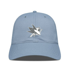 San Jose Sharks Levelwear Matrix Slate & Snow Unstructured Adjustable Hat On Sale