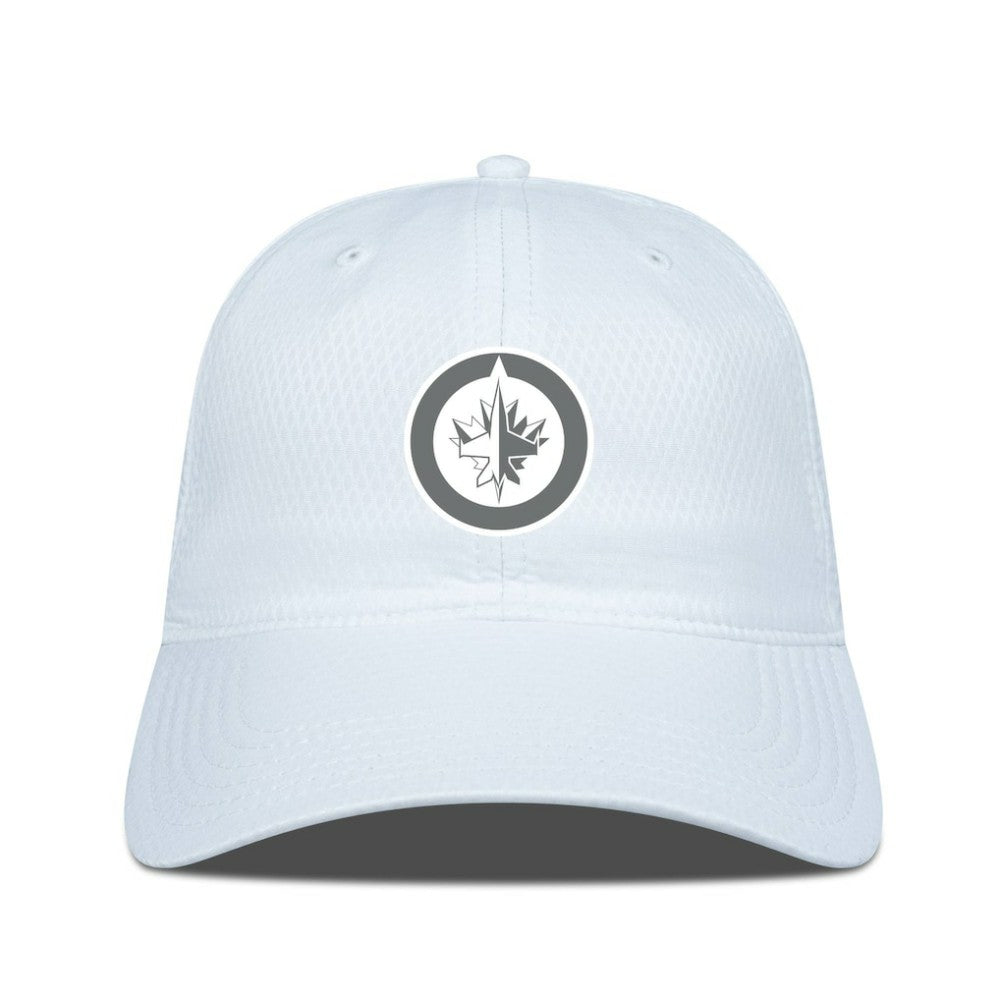 Winnipeg Jets Levelwear Matrix Slate & Snow Unstructured Adjustable Hat Sale