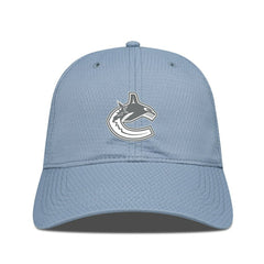 Vancouver Canucks Levelwear Matrix Slate & Snow Unstructured Adjustable Hat For Sale