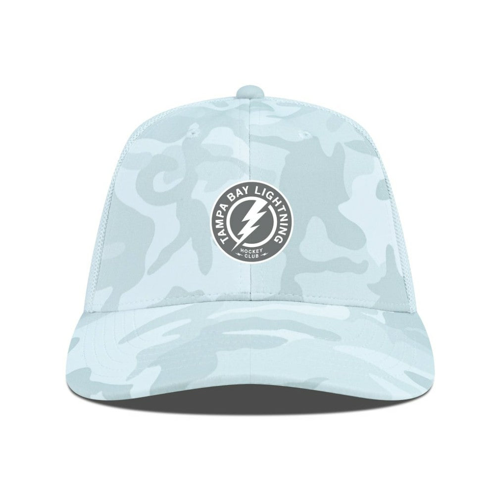 Tampa Bay Lightning Levelwear Clash Slate & Snow Meshback Flex Hat Sale