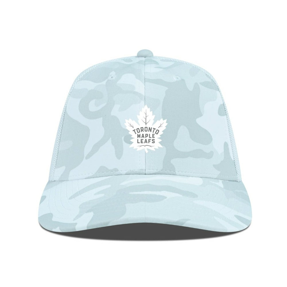 Toronto Maple Leafs Levelwear Clash Slate & Snow Meshback Flex Hat For Sale