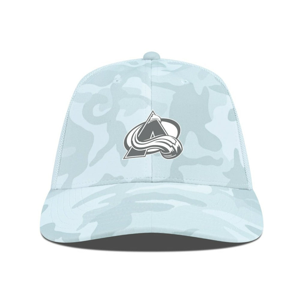 Colorado Avalanche Levelwear Clash Slate & Snow Meshback Flex Hat Outlet
