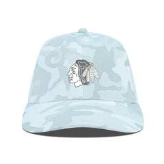 Chicago Blackhawks Levelwear Clash Slate & Snow Meshback Flex Hat Sale