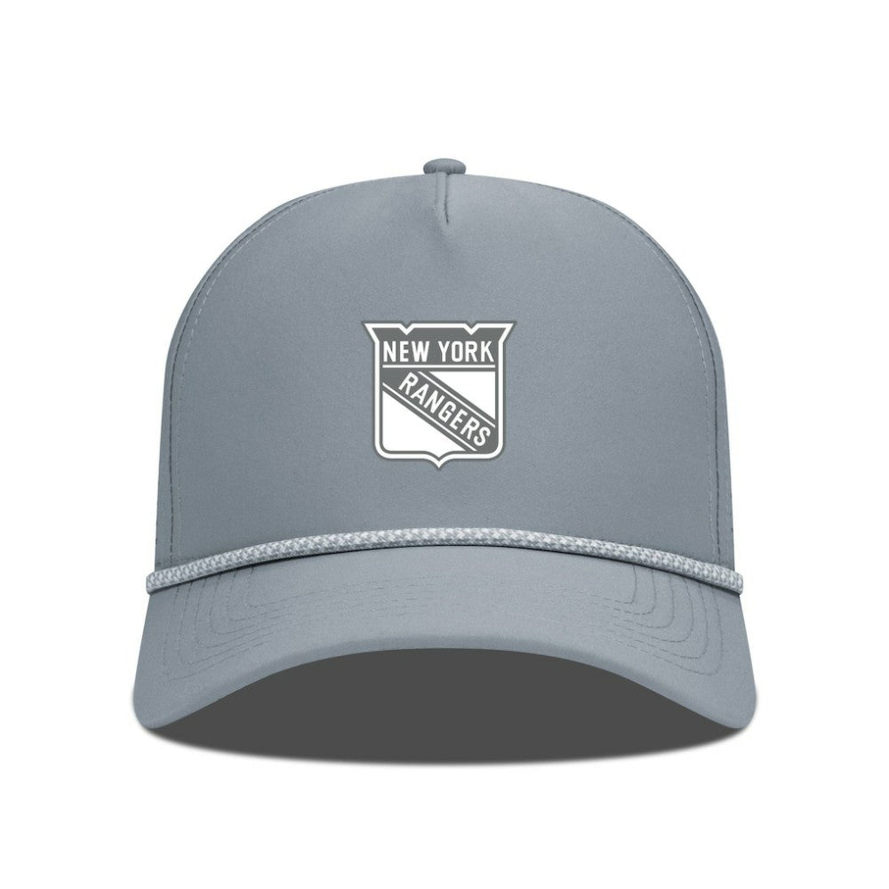 New York Rangers Levelwear Gordon Slate & Snow Rope Adjustable Hat On Sale