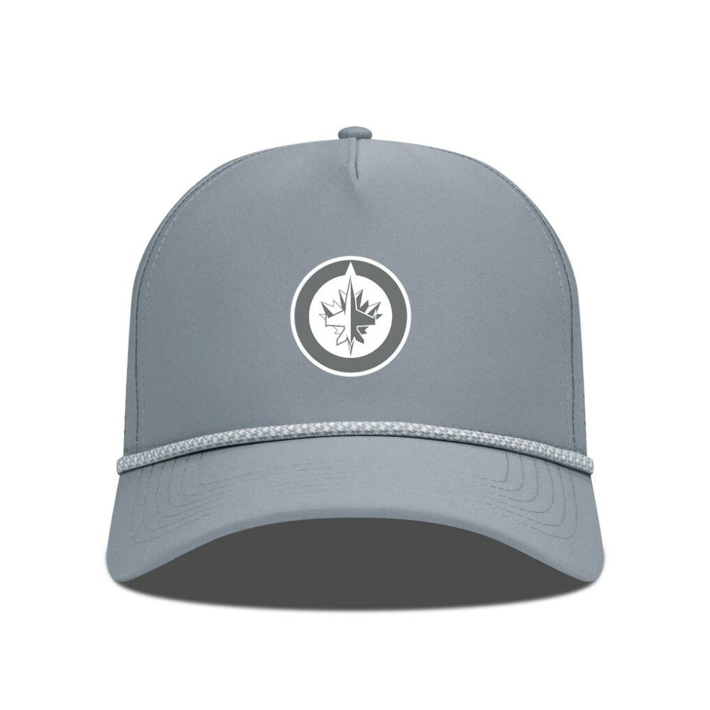 Winnipeg Jets Levelwear Gordon Slate & Snow Rope Adjustable Hat Online