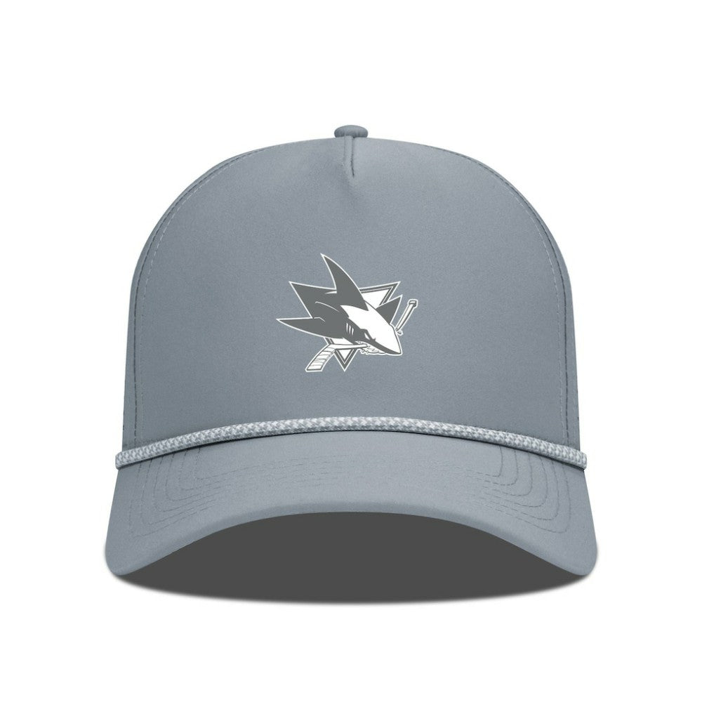San Jose Sharks Levelwear Gordon Slate & Snow Rope Adjustable Hat Outlet