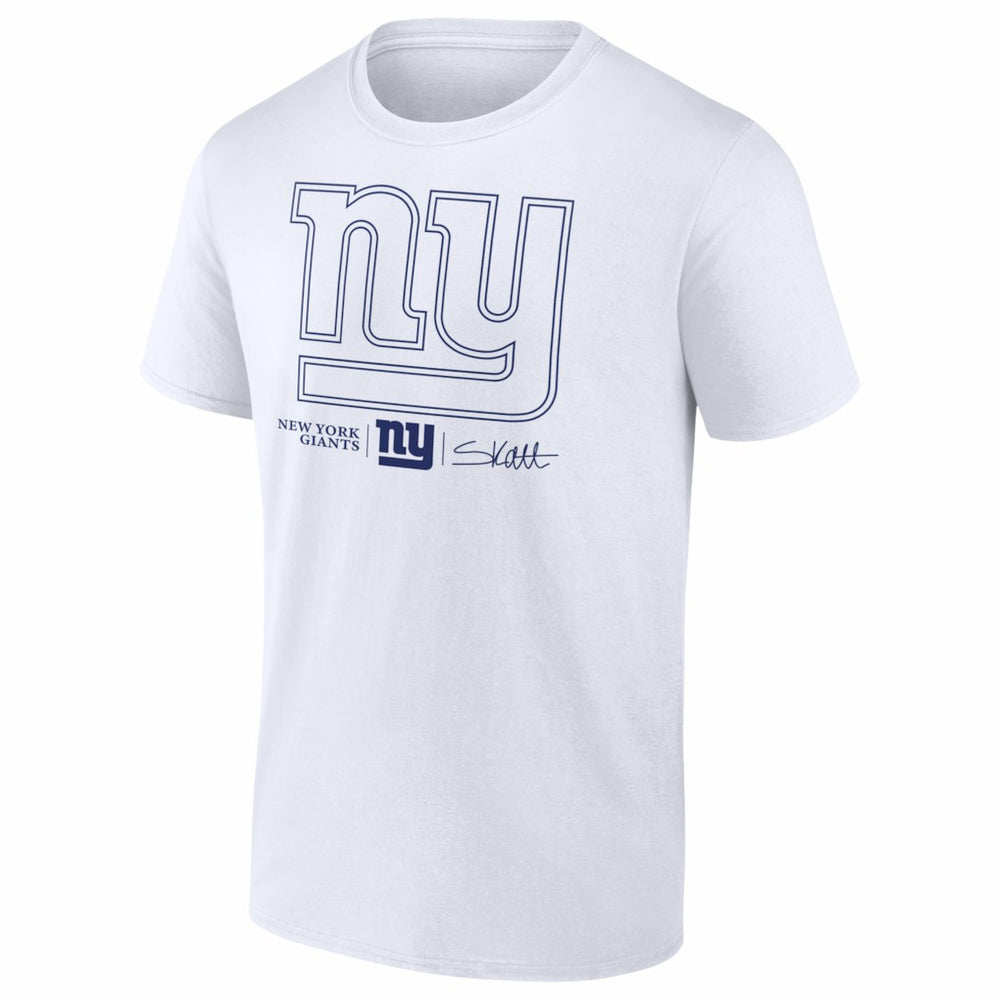 New York Giants  Cam Skattebo  Tonal Player Name & Number T-Shirt