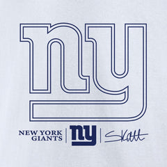 New York Giants  Cam Skattebo  Tonal Player Name & Number T-Shirt