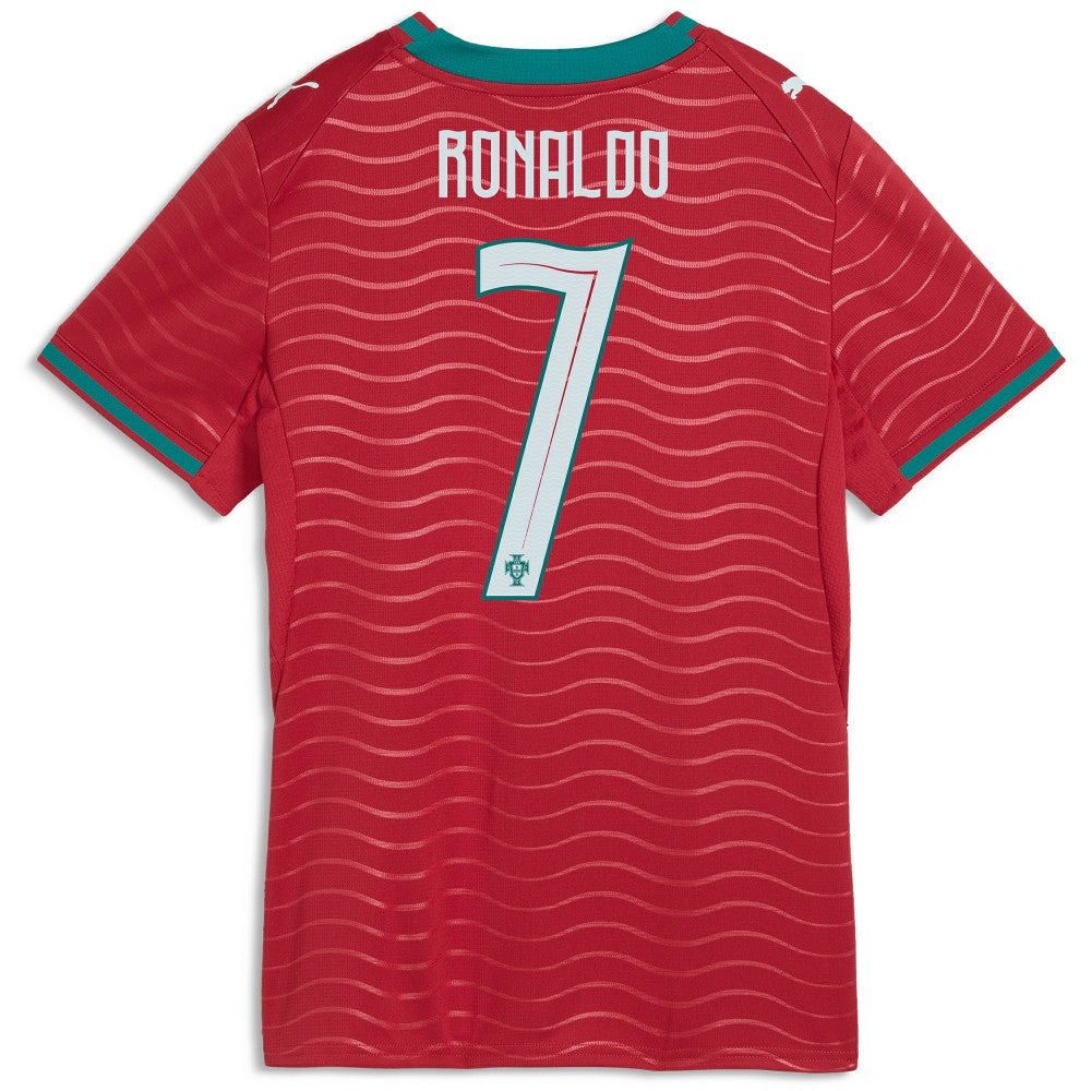 Cristiano Ronaldo Portugal National Team Women's 2026 Home Replica Jersey Red - Puma