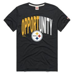 Pittsburgh Steelers  Homage Unisex 2025 Inspire Change Opportunity Tri-Blend T-Shirt