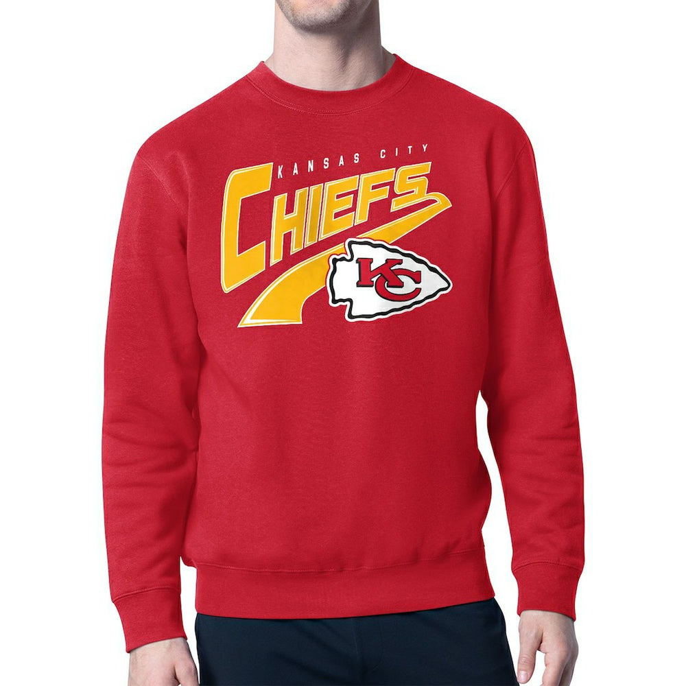 Kansas City Chiefs  Starter Modern Tailsweep Fleece Sweatshirt