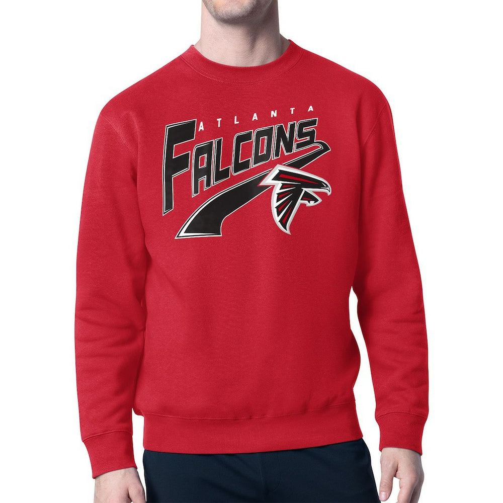 Atlanta Falcons  Starter Modern Tailsweep Fleece Sweatshirt