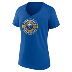 Buffalo Sabres Women's Native V-Neck T-Shirt Discount