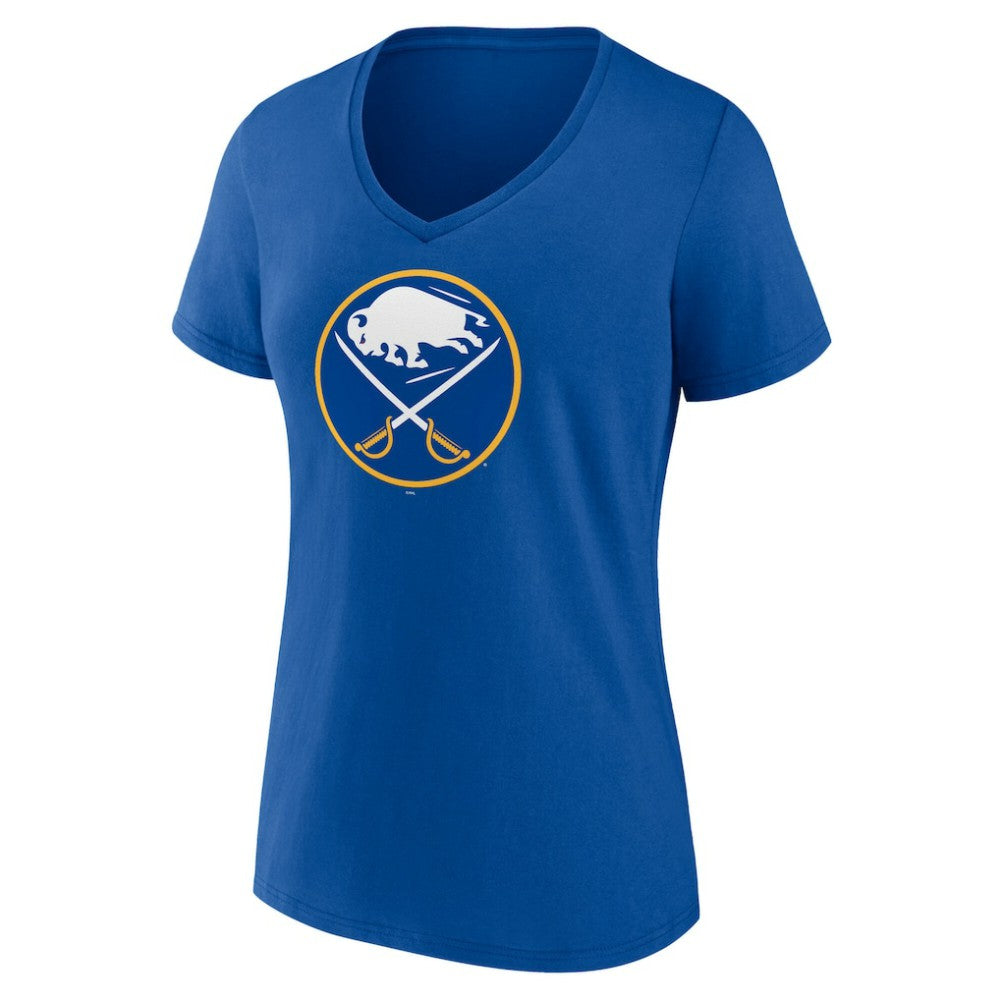 Buffalo Sabres Women's Mother's Day V-Neck T-Shirt Outlet