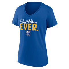 Buffalo Sabres Women's Best Mom Ever V-Neck T-Shirt For Sale