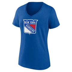 New York Rangers Women's Mother's Day V-Neck T-Shirt Sale