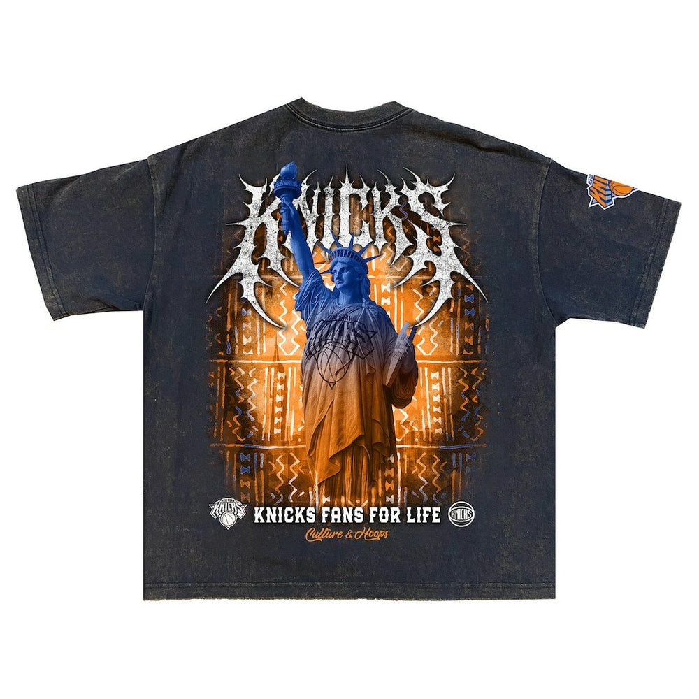 New York Knicks Shock Wave Collection Premium T-Shirt Outlet