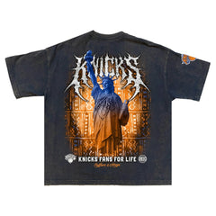 New York Knicks Shock Wave Collection Premium T-Shirt Outlet