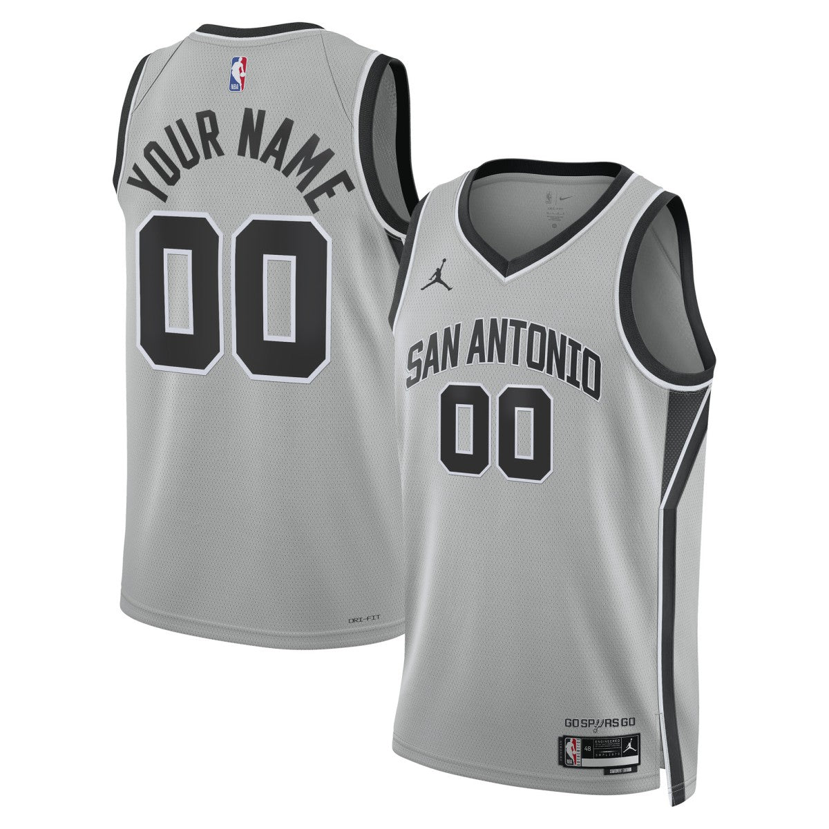 San Antonio Spurs Jordan Brand Unisex Swingman Custom Jersey Online
